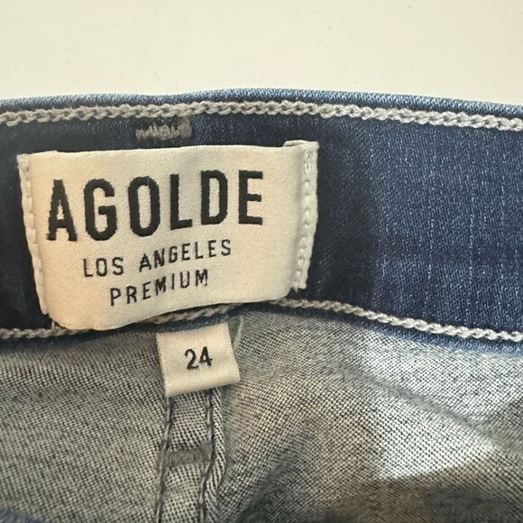 Adolge Denim pants 24 zipper - Picture 6 of 8